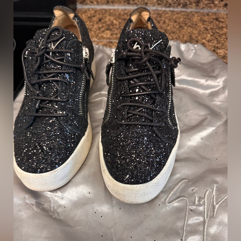 Giuseppe Zanotti glitter shoes
